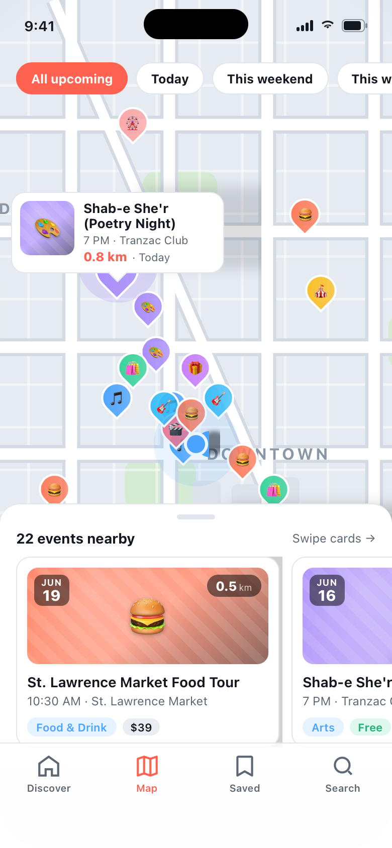 Map view